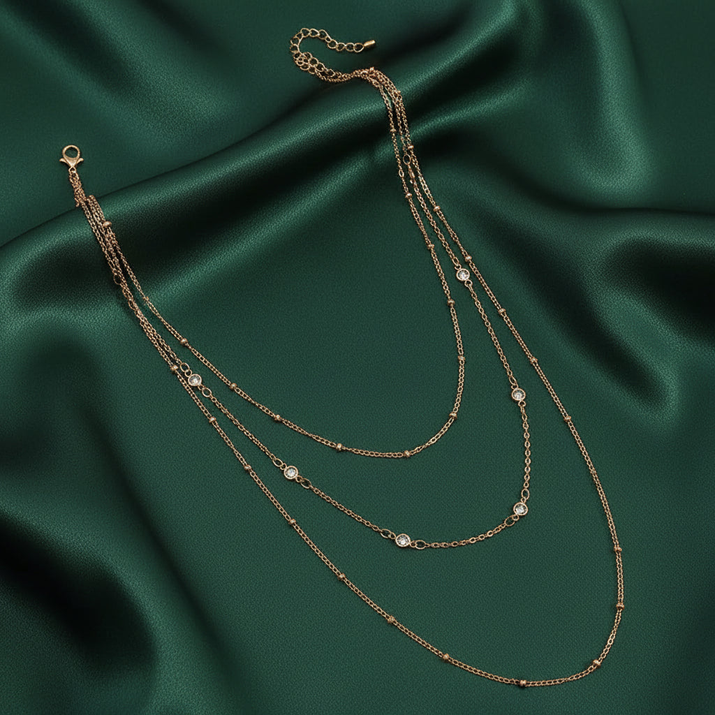 Celestial Triple-Tier Back Chain