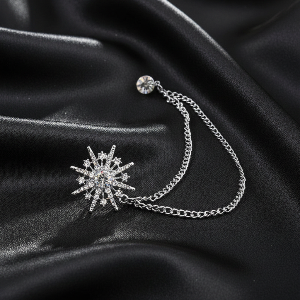 Celeste Chain Brooch