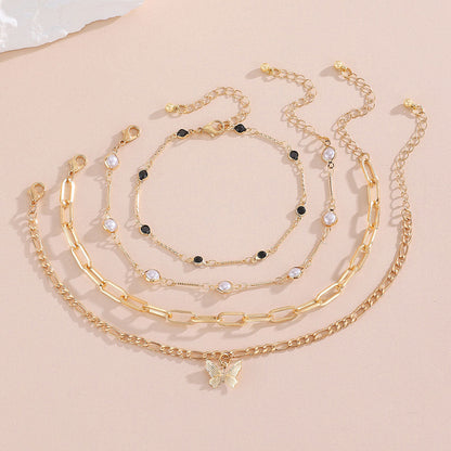 Butterfly Muse Anklet Set