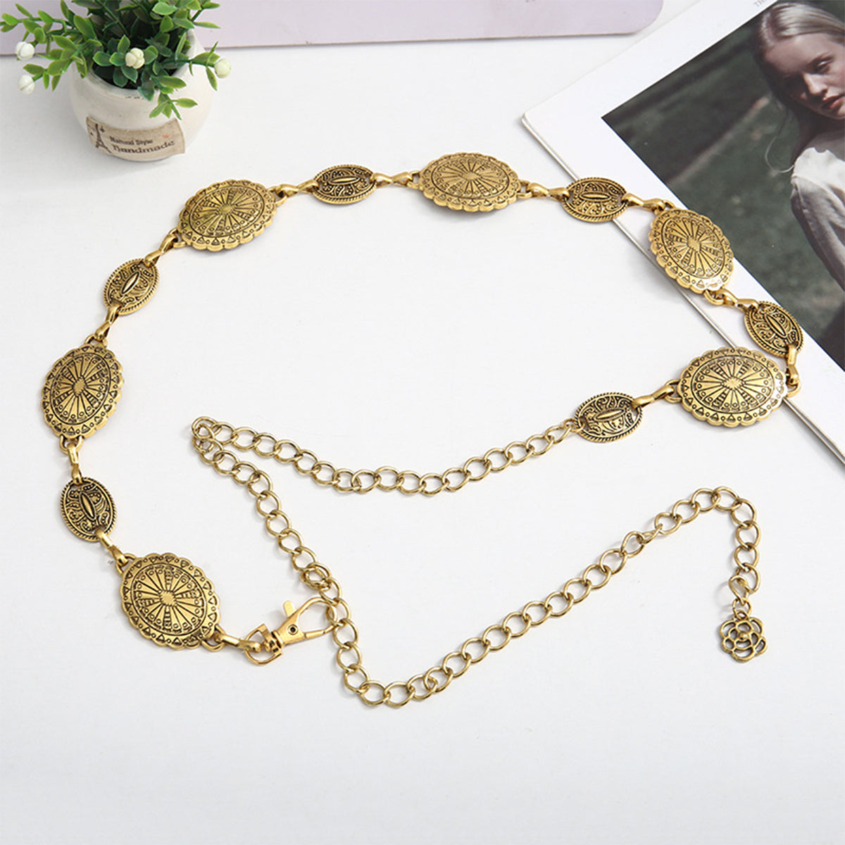 Boho Coin Waist Chain