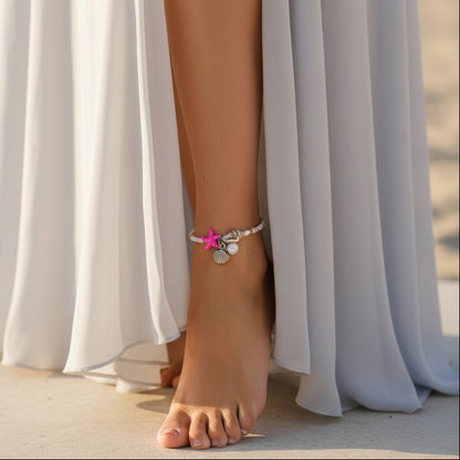 Ocean Breeze Charm Anklet