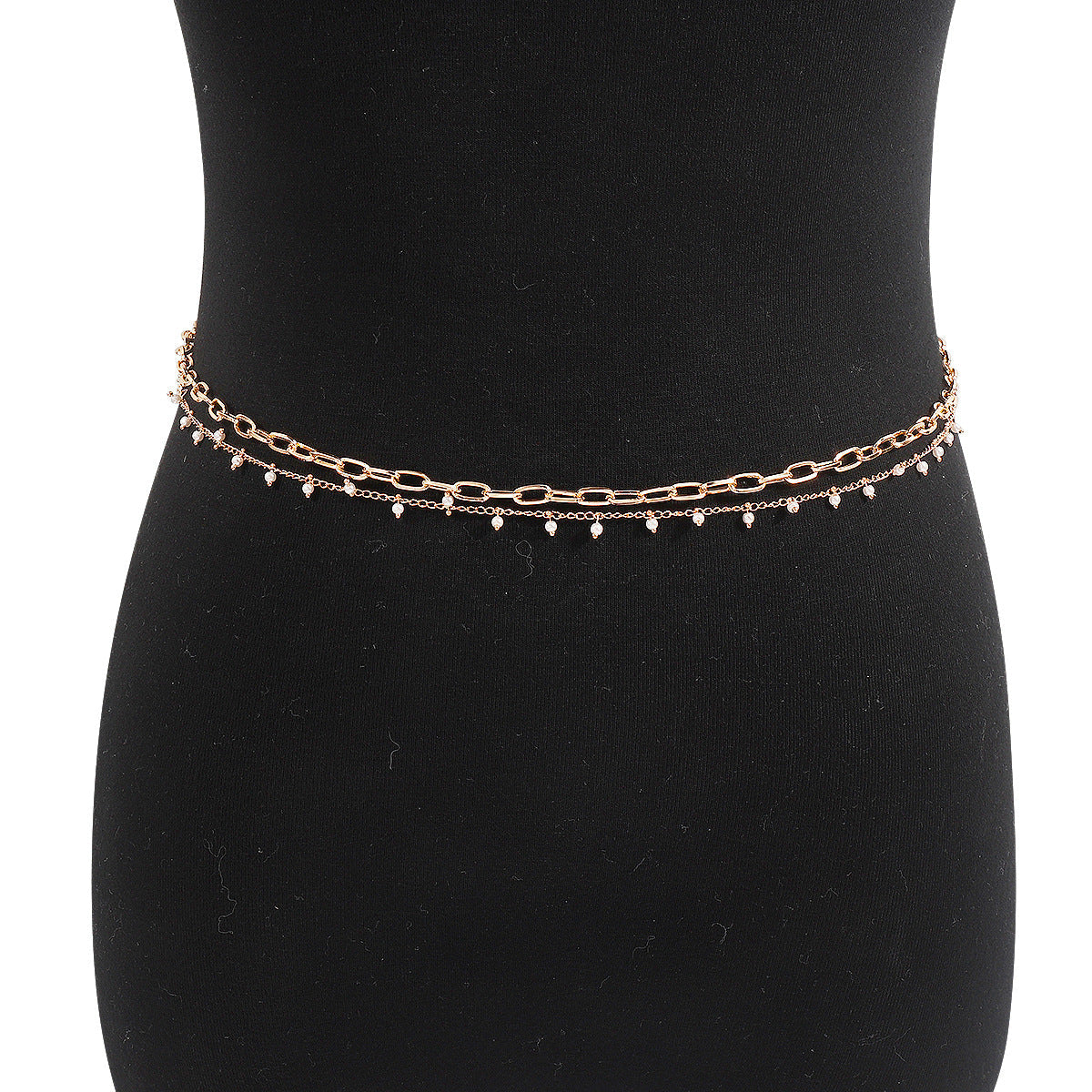 Golden Grace Dual-Layer Waist Band