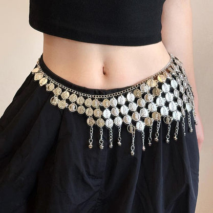 Rhythm of Coins Kamarbandh Waist Chain