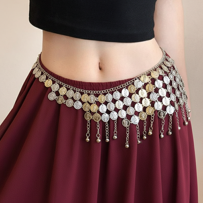 Rhythm of Coins Kamarbandh Waist Chain
