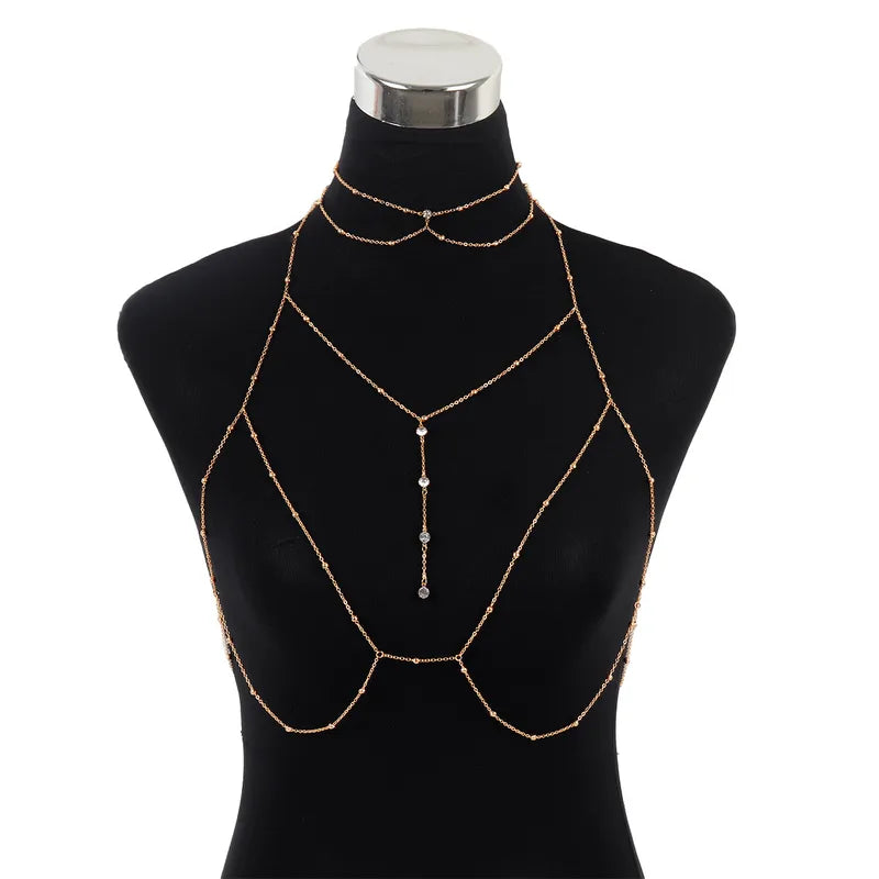 Crystal Embrace Body Chain