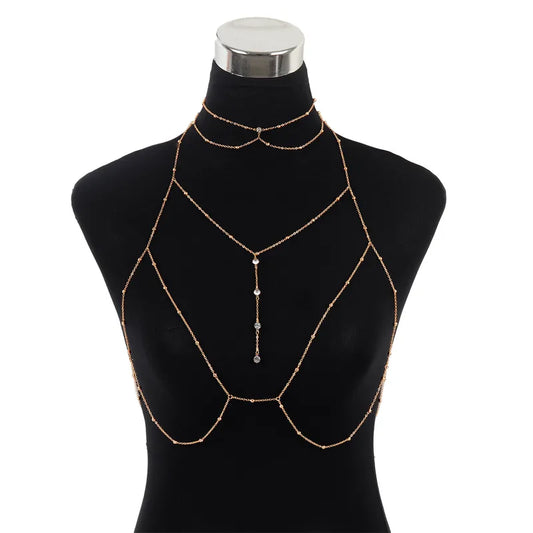 Crystal Embrace Body Chain