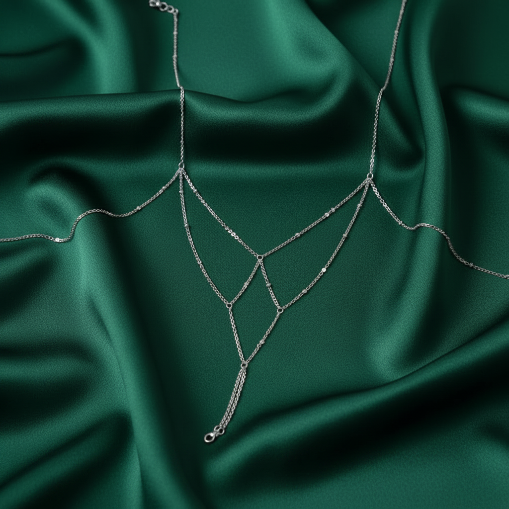 Silhouette Drape Body Chain