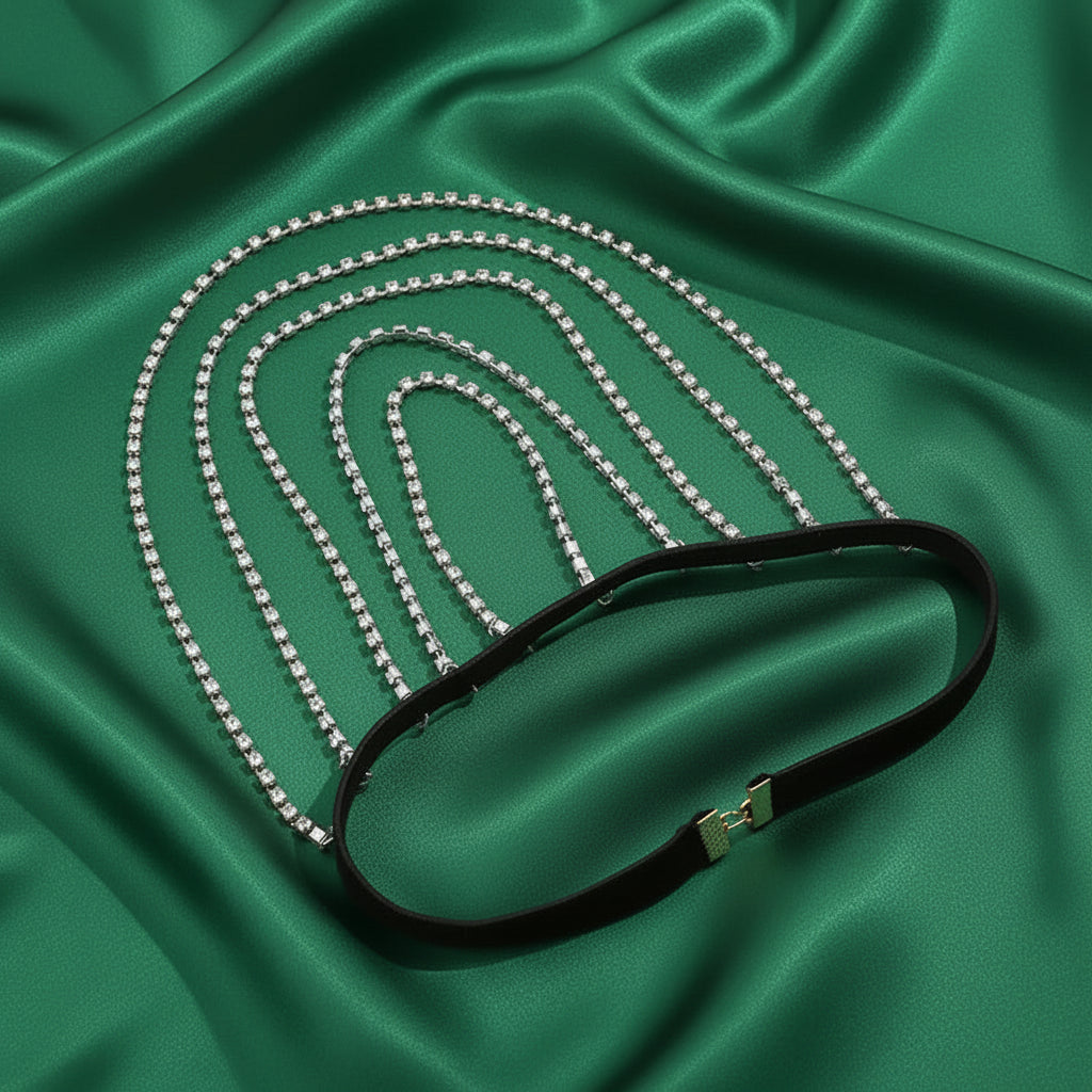 Diamond Veil Thigh Chain
