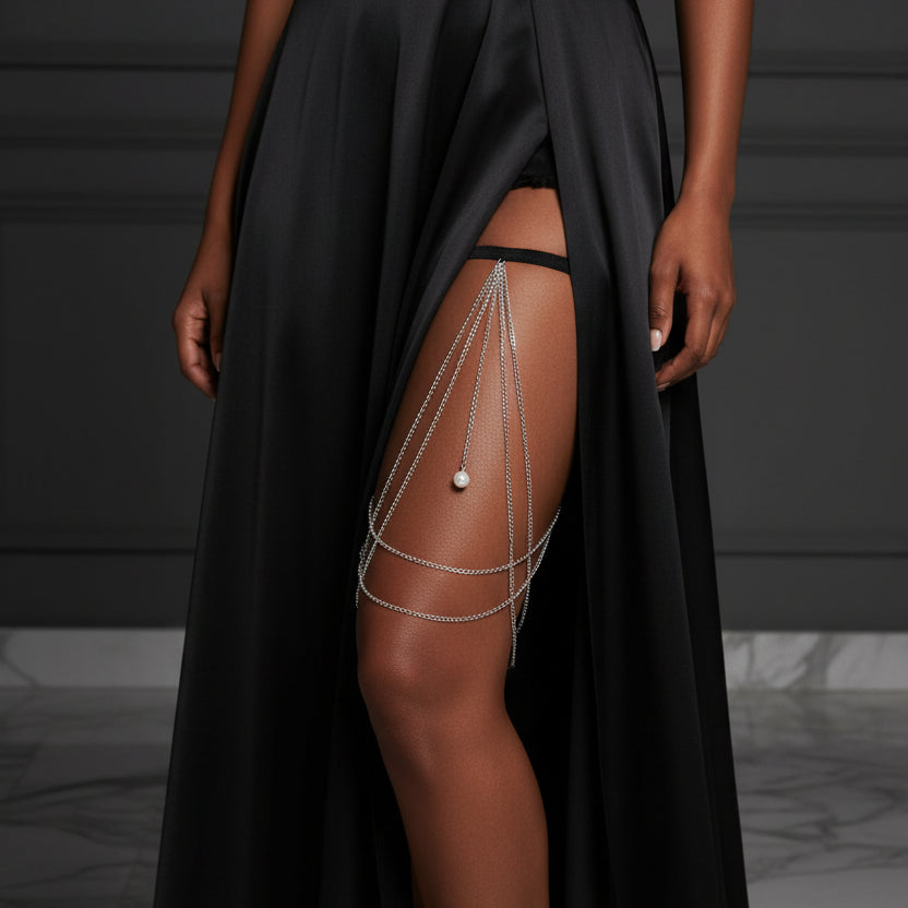 Seabreeze Pearl Thigh Chain