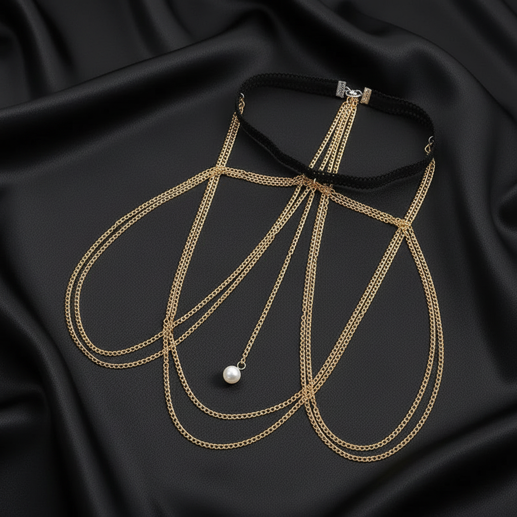 Seabreeze Pearl Thigh Chain