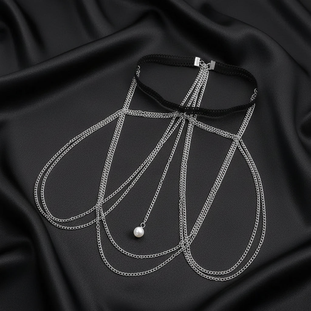 Seabreeze Pearl Thigh Chain