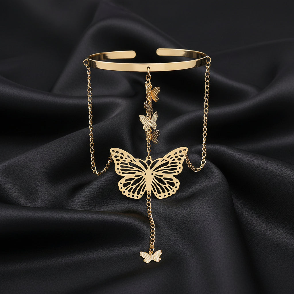 Ethereal Butterfly Arm Cuff