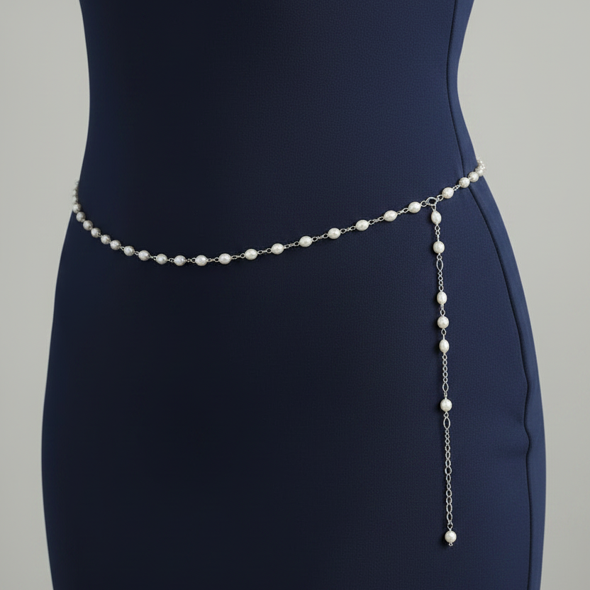 Opal Pearl Waist Chain