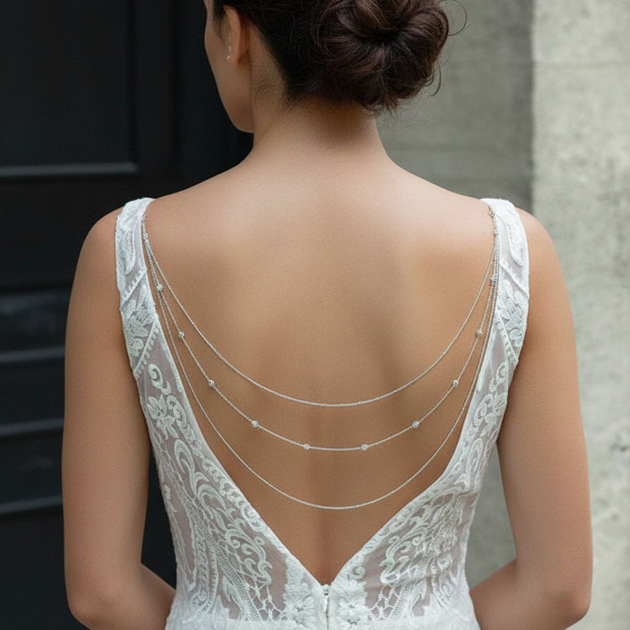 Celestial Triple-Tier Back Chain