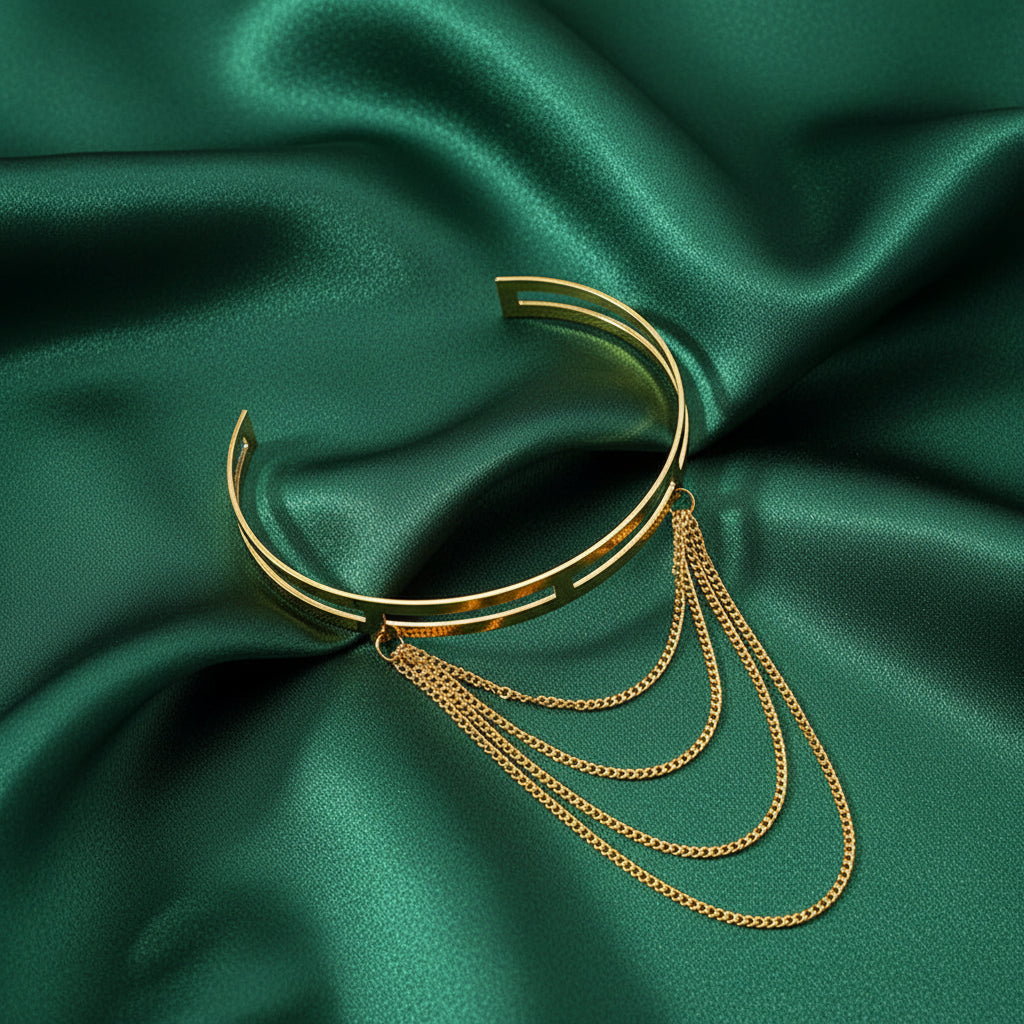 Regal Cascade Arm Cuff