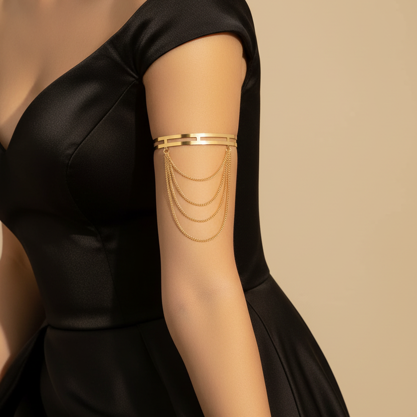 Regal Cascade Arm Cuff