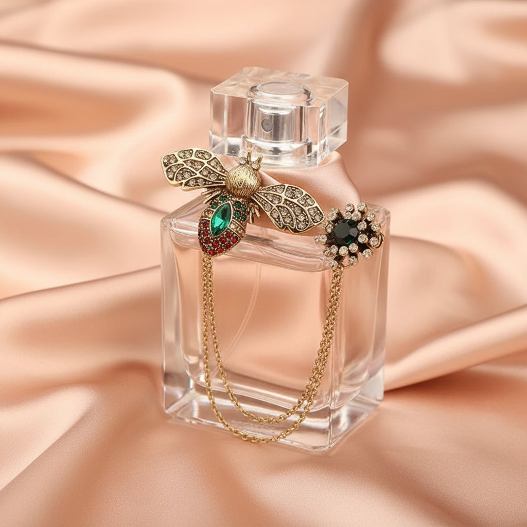 Regal Bee Drape Brooch