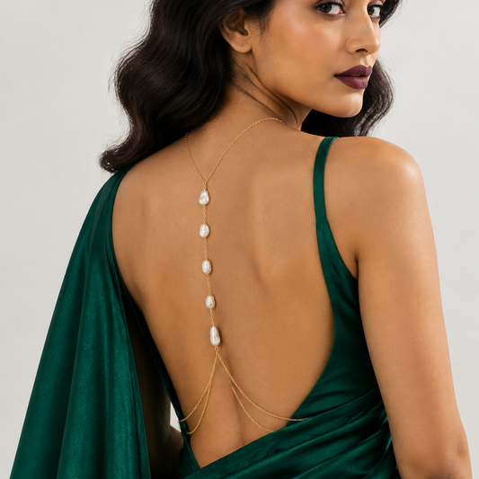 Nivara Pearl Body Chain