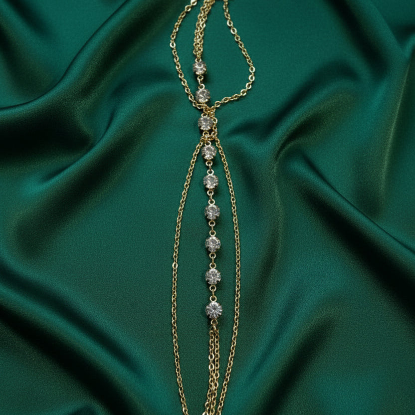 Gleam Drape Body Chain