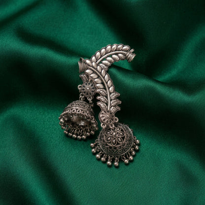 Patralekha Leaf Jhumka Ear Cuffs | Pair