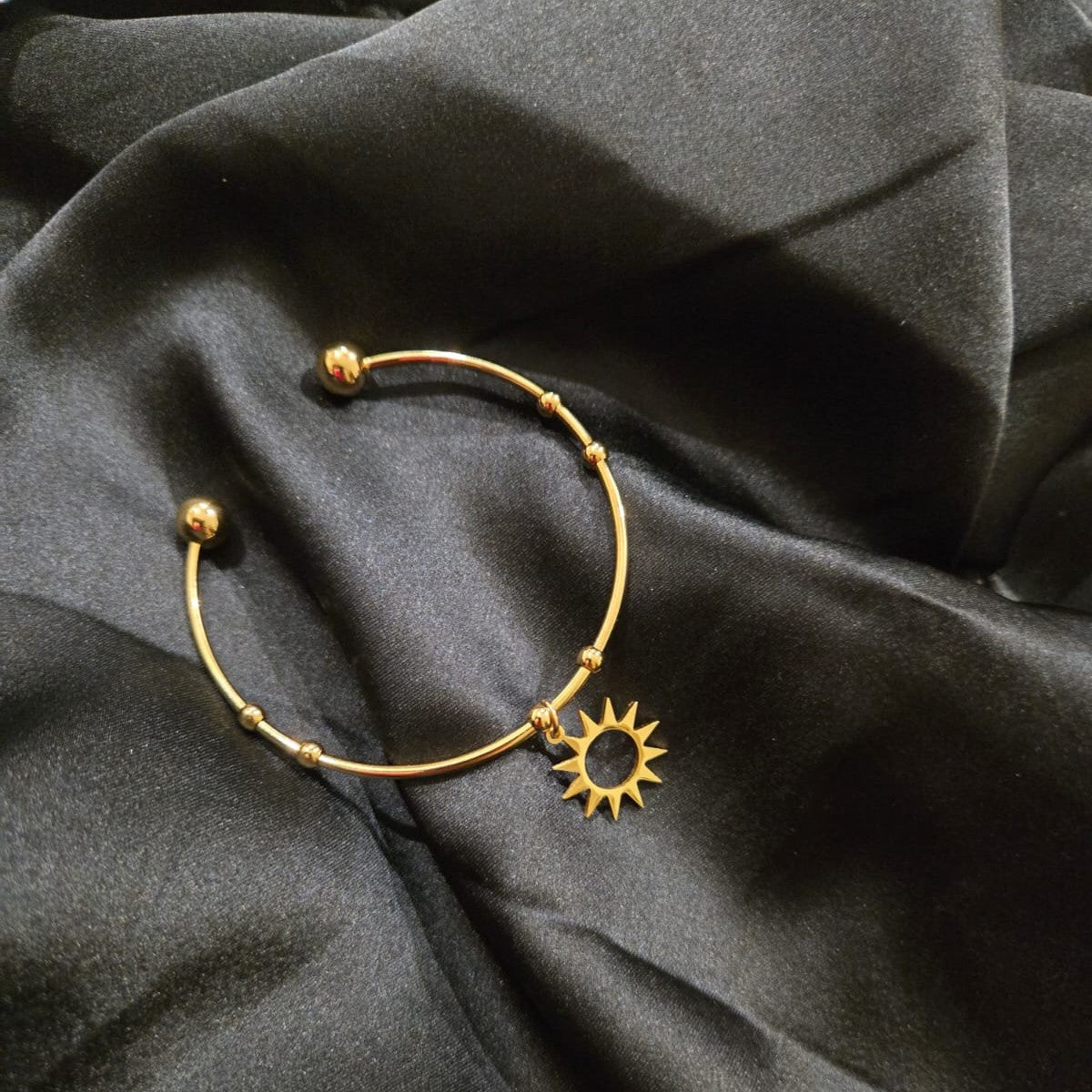 Golden Sun Charm Bracelet