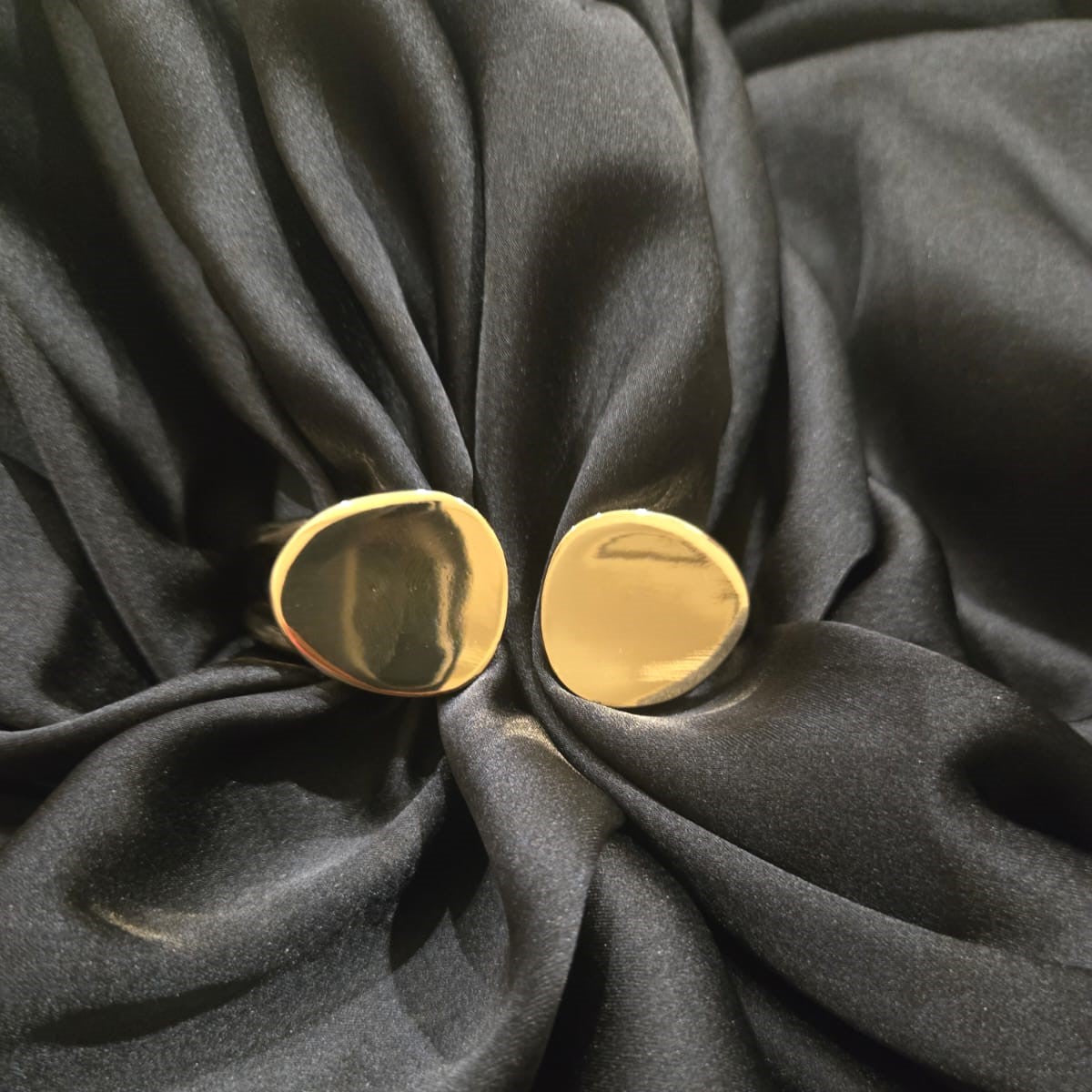 Molten Glow Statement Cuff Bracelet