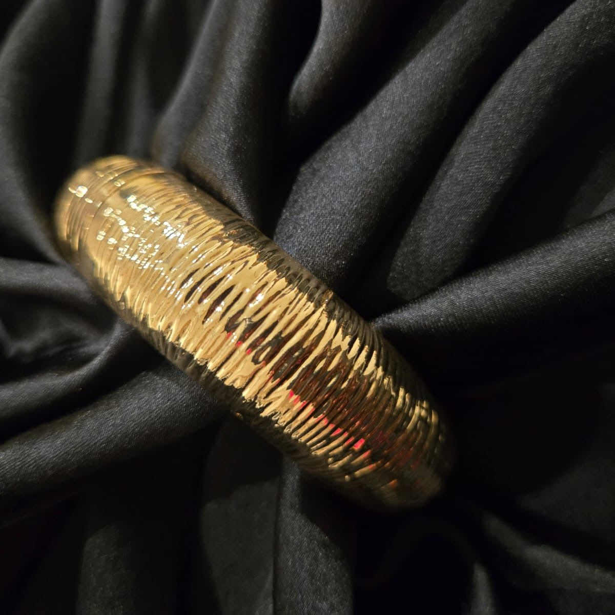 Golden Ripple Luxe Cuff