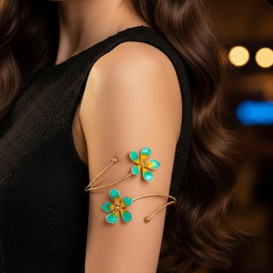 Solar Aura Turquoise Arm Band