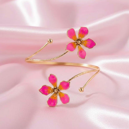 Blush Petal Bloom Arm Band