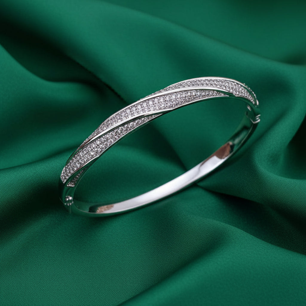 Twilight Curve Sparkle Bracelet