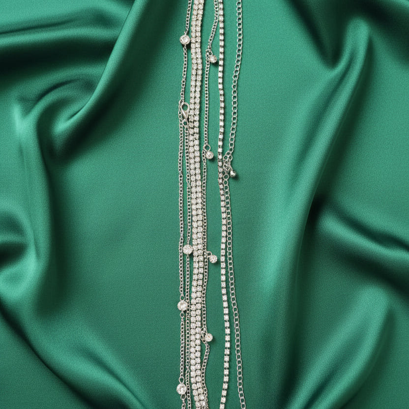 Starlight Drape 3-Piece Kamarbandh Waist Chain