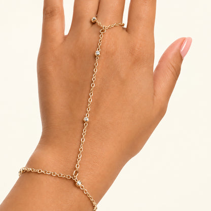 Celeste Line Hand Chain