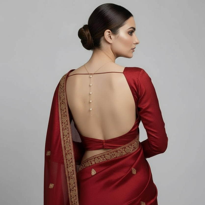 Pearl Cascade Back Chain